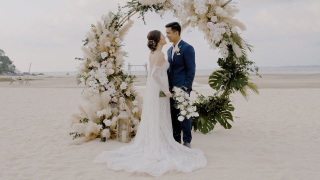 Wedding at Marriott Phuket Nai Yang Beach. We are wedding photographer and videographer at Phuket